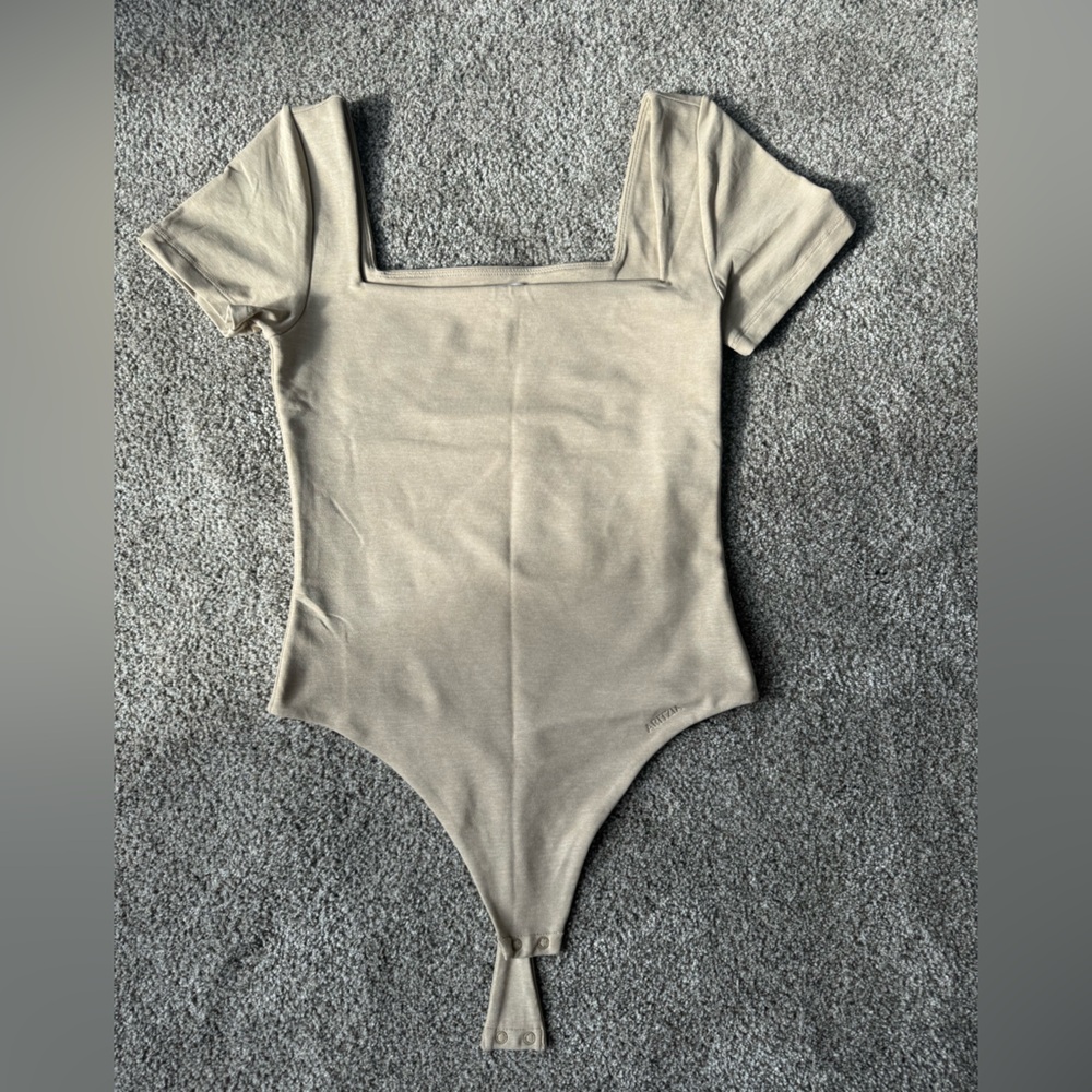 Aritzia Taupe Bodysuit